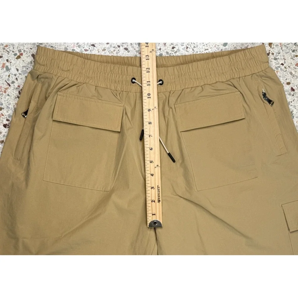 Well Known Studios Men's Drawstring Waist Multi Pockets Brown‎ Shorts Size XXL